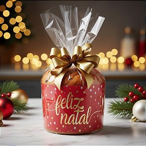 Cinta Para Panetone - Constelação - 56,5X8,2cm - 10 unidades - Rizzo