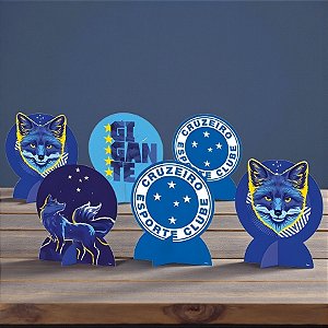 Decoração de Mesa - Cruzeiro - 14x18x9cm - 6 unidades - Regina - Rizzo