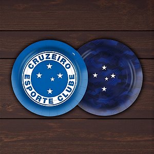 Prato de Papel Redondo - Cruzeiro - 18x18cm - 8 unidades - Regina - Rizzo