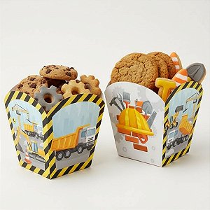 Cachepot - Construção - 7,5x6x6cm - 4 unidades - Regina - Rizzo