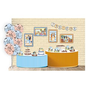 Kit Festa - Bluey - 24 Itens - 1 unidade - FestColor - Rizzo