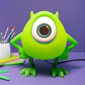 Luminária Mike Monstros S.A - 1 unidade - Disney Original - Usare