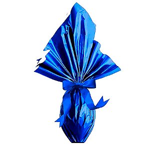 Saco Express 35x35cm para Ovos de 250g a 350g - Azul - 25 unidades - Cromus - Rizzo