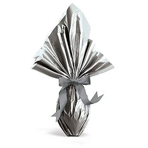 Saco Express 35x35cm para Ovos de 250g a 350g - Prata - 25 unidades - Cromus - Rizzo