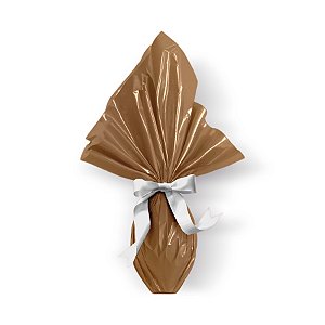 Saco Express 44x44cm para Ovos de 500g a 750g - Toffe Metalizado - 25 unidades - Cromus - Rizzo