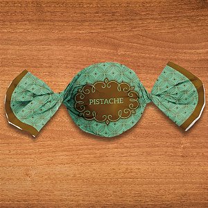 Papel Trufa 14,5x15,5cm - Pistache - 100 unidades - Cromus - Rizzo