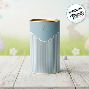 Lata Rigida para Ovos de 350g -  Lavie Mediterrâneo - 10x18cm - 1 unidade - Cromus - Rizzo