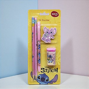 Kit Escolar - Angel - 5 Itens - 1 unidade - Disney Original - Rizzo