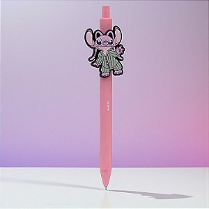 Caneta Angel Pijama - Esferográfica Azul - Disney Original - 1 unidade - Rizzo