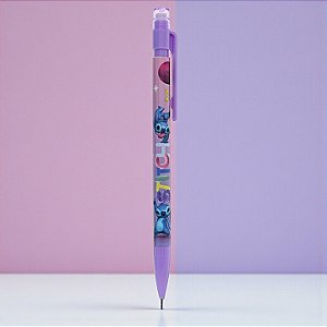 Lapiseira Stitch 0.7mm - Rosa e Lilás - Disney Original - 1 unidade - Rizzo