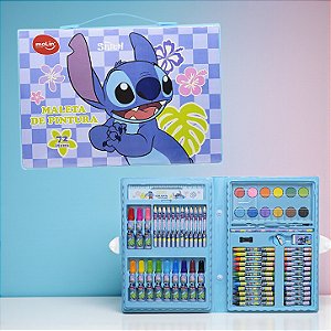 Maleta de Pintura - Stitch - 72 Itens - 1 unidade - Rizzo