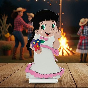 Display Decorativo Festa Junina - Noivinha Caipira - 27cm - 1 unidade - Rizzo
