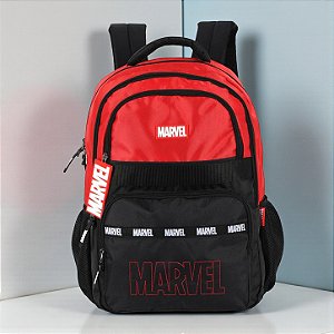 Mochila Escolar - Marvel - Vermelha - Disney Original - 1 unidade - Rizzo