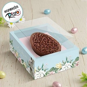 Caixa New Practice para Meio Ovo de 350g - Mr John - 6 unidades - Cromus - Rizzo