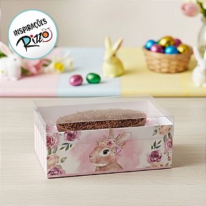 Caixa New Practice para Meio Ovo de 500g com Colher - Serena - 6 unidades - Cromus - Rizzo