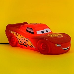 Luminária Relâmpago McQueen - Carros - Disney Original - 1 unidade - Rizzo
