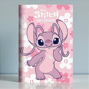 Livro para Ler e Colorir Angel - Disney Original - 1 unidade - Rizzo