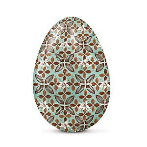 Papel Chumbo 43,5x58,5cm - Flor de Cacau Turquesa - 50 unidades - Cromus - Rizzo