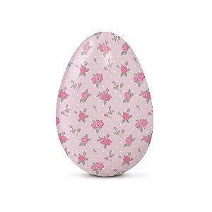 Papel Chumbo 43,5x58,5cm - Floreio Rosa - 50 unidades - Cromus - Rizzo