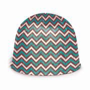 Papel Chumbo 10x9,8cm - Missoni Turquesa - 300 unidades - Cromus - Rizzo Embalagens