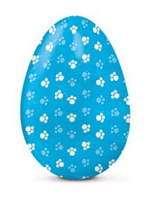 Papel Chumbo 8x7,8cm - Fantasia Azul - 300 unidades - Cromus - Rizzo Embalagens