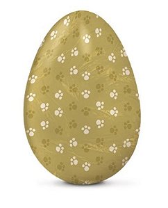 Papel Chumbo 10x9,7cm - Fantasia Ouro com Marfim - 300 unidades - Cromus - Rizzo Embalagens