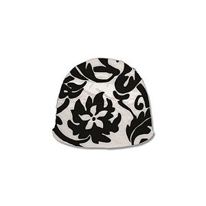 Papel Chumbo 8x7,8cm - Adamascado Preto Branco - 300 unidades - Cromus - Rizzo Embalagens