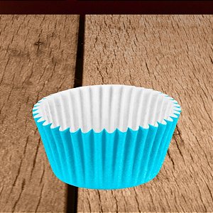 Forminha para Doces - Azul Bebê - Número 06 - 100 unidades - Regina - Rizzo