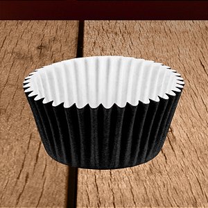 Forminha para Doces - Preto - Número 04 - 100 unidades - Regina - Rizzo