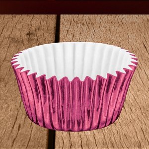 Forminha Laminada para Doces - Fúcsia - Número 04 - 50 unidades - Regina - Rizzo