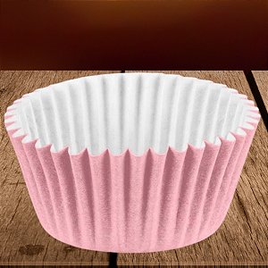 Forminha Para Cupcake Impermeável - Rosa Bebê - 5x3,5cm - 45 unidades - Regina - Rizzo