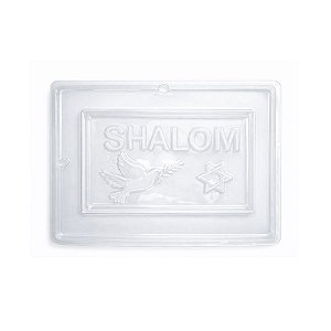 Forma de Acetato Simples - Tablete " Shalom" - Ref.206 - 1 unidade - Rizzo