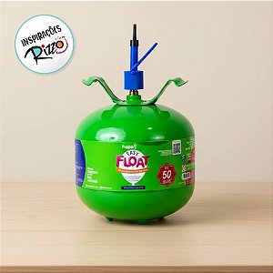 Easy Float - Gás Hélio Comprimido Para Balões Econômico - Até 50 Balões - 1 unidade - Popper - Rizzo