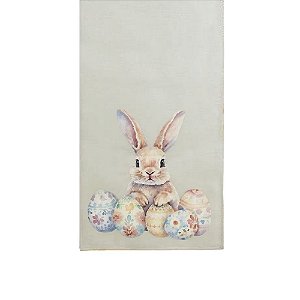 Trilho de Mesa - Coelho com Ovinhos - 172x33cm - 1 unidade - Cromus - Rizzo