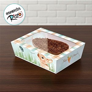 Caixa Practice para Meio Ovo de 250g - Charles - 6 unidades - Cromus - Rizzo