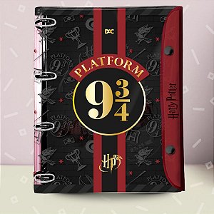 Fichário Universitário Pvc - Plataforma 9¾ - Harry Potter - 27x22cm - 1 unidade - Rizzo