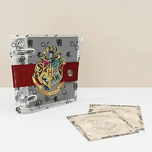 Mini Fichário - Hogwarts - Harry Potter - 13x14cm - 1 unidade - Rizzo