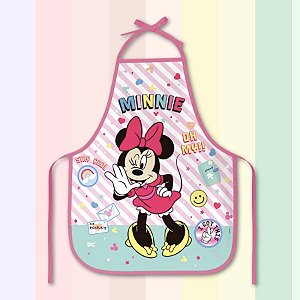 Avental Infantil - Minnie Mouse - 49x39cm - Disney Original - 1 unidade - Rizzo