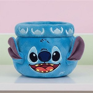Porta Objetos Fluffy - Stitch - 11x11cm - Disney Original - 1 unidade - Rizzo