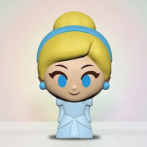 Borracha Escolar 3D - Cinderela - Disney Original - 1 unidade - Rizzo