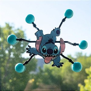 Brinquedo Stitch Escalador - 10cm - Disney Original - 1 unidade - Rizzo