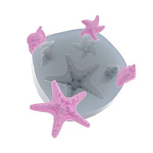 Molde de Silicone Estrela do Mar Grande Ref. 144 Flexarte