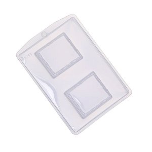 Forma de Acetato Simples - Caixa Moldura II - Ref. 1211 - Crystal - Rizzo Confeitaria