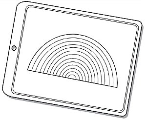 Forma de Acetato Simples - Arco Íris G - Ref.1543 - Crystal - Rizzo Confeitaria