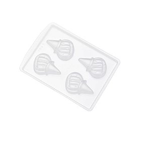 Forma de Acetato Simples - Abobora - Ref.8087 - Crystal - Rizzo Confeitaria