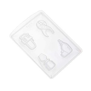 Forma de Acetato Simples - Ferramentas - Ref.1503 - Crystal Rizzo Confeitaria