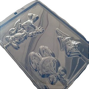 Forma de Acetato Simples - Miscelânea de Coelhos - Ref 548 - 1 unidade - Crystal