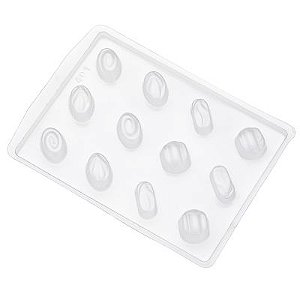 Forma de Acetato Simples - Bombom Sino - Ref. 629 - Crystal Rizzo Confeitaria