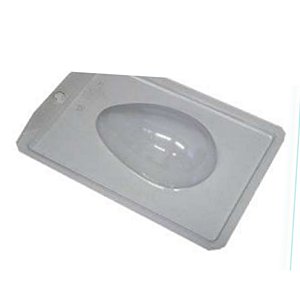 Forma de Acetato Especial - Ovo Liso 250 g - Ref. FP12 - 1 unidade - Crystal - Rizzo