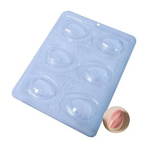 Forma de Acetato Especial - Bombom Ovo Mosaico - Ref.10627 - 1 unidade - BWB - Rizzo